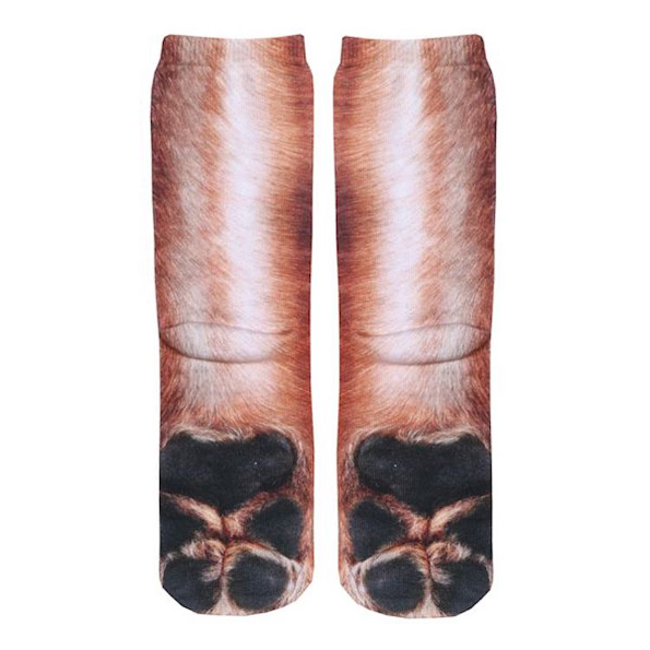 Овие чорапи со реалистичен дизајн ќе ги трансформираат вашите стапала во животински шепи