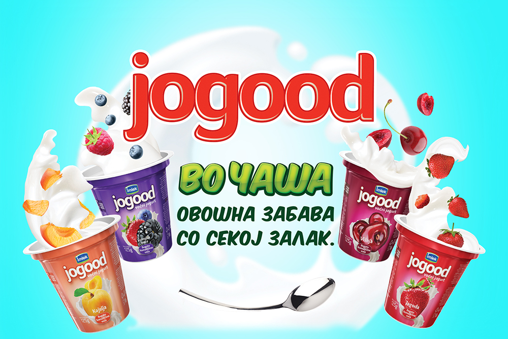 Бимилк со нов производ: Jogood во чаша ‒ Овошна забава со секој залак!