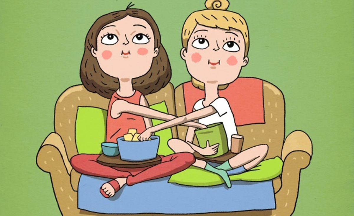 Интересни илустрации кои ќе ви покажат зошто на секоја девојка ѝ треба најдобра пријателка