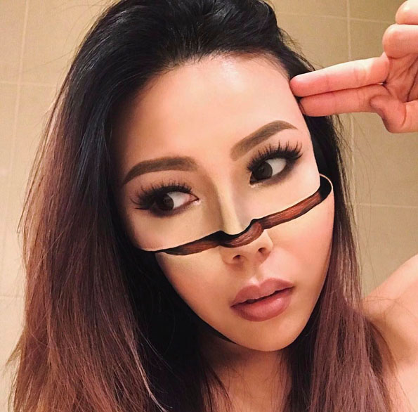 Поранешна учителка се откажала од работата за да создава оптички илузии со помош на шминка