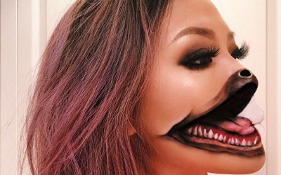 Поранешна учителка се откажала од работата за да создава оптички илузии со помош на шминка