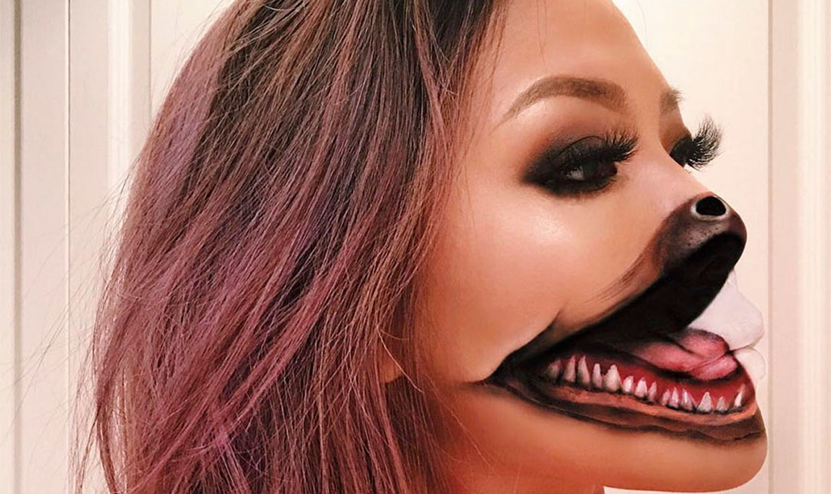 Поранешна учителка се откажала од работата за да создава оптички илузии со помош на шминка