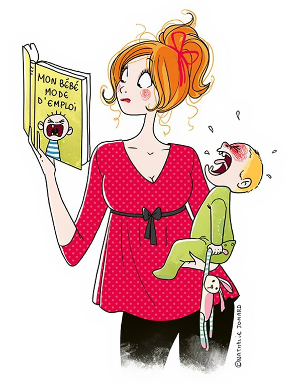 Комични и реалистични илустрации: Како изгледа животот на мајките?