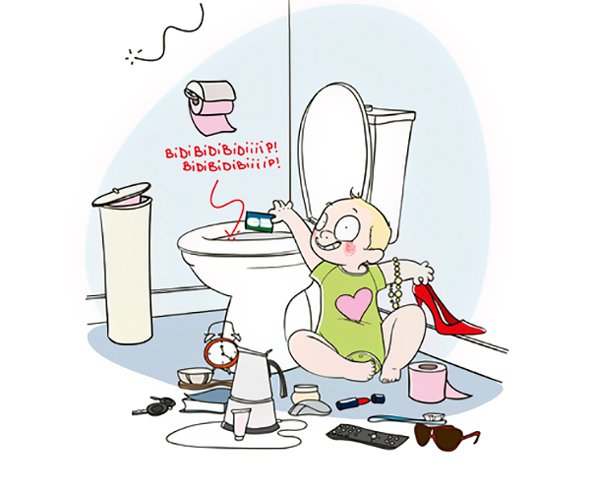 Комични и реалистични илустрации: Како изгледа животот на мајките?