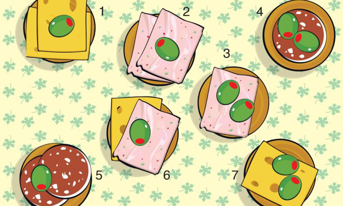 Можете ли да ја најдете вкусната закуска што се разликува од останатите?