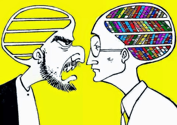 Неправдите во светот се должат на смелоста на глупавите и несигурноста на паметните луѓе