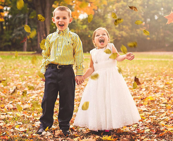 Неодолива свадбена фотосесија: 5-годишно девојче со срцева мана посакало да се омажи со најдобриот пријател