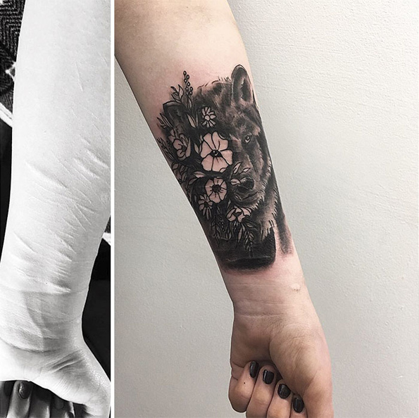 Девојка сакала да ги покрие лузните од самоповредување со тетоважи, но сите ја одбиле освен еден тату артист