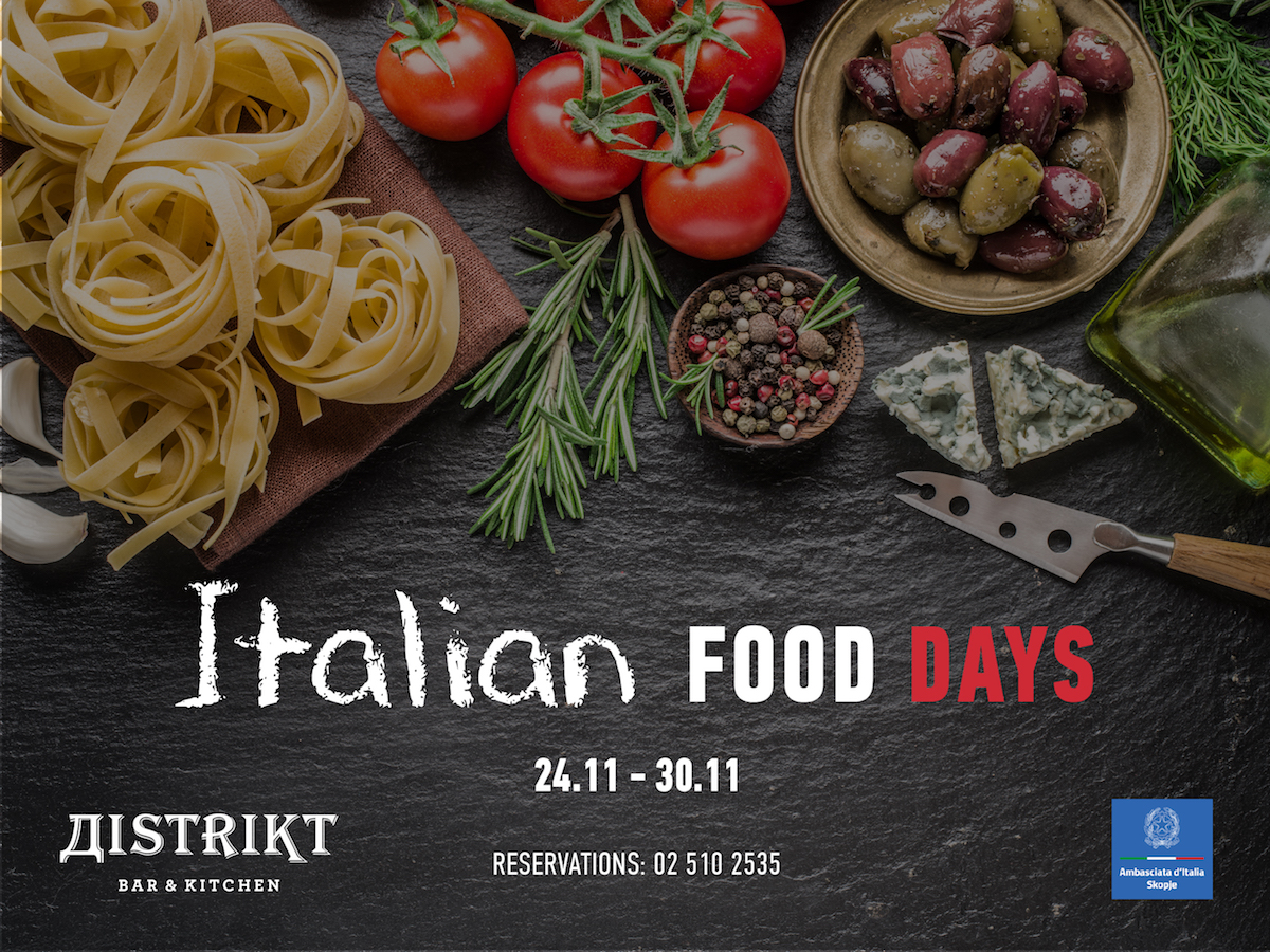 Денови на италијанска кујна со светски познатата готвачка Катерина Чераудо 