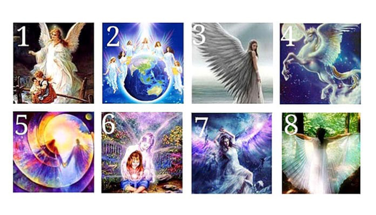 Разгледајте ја оваа слика во мир и тишина и одберете го вашиот ангел чувар