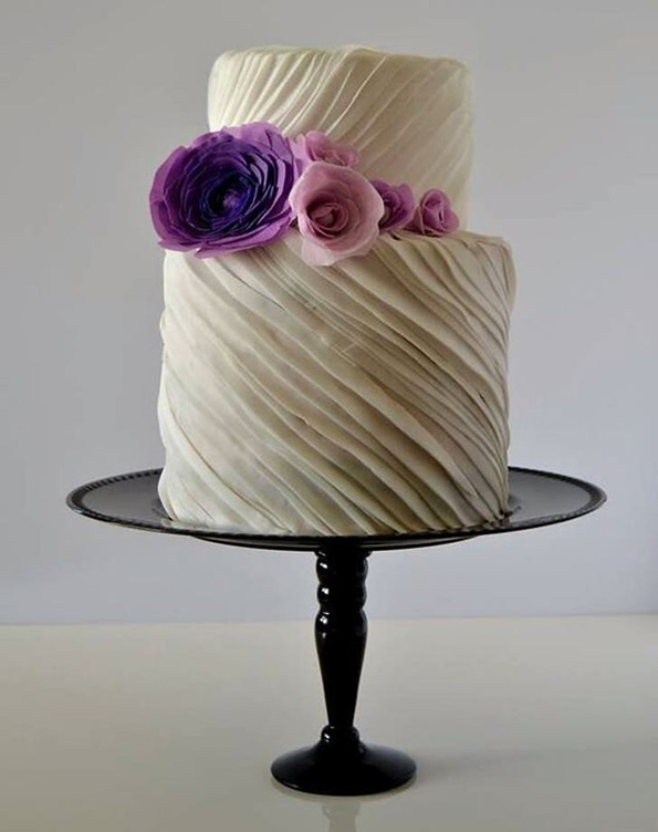 Уникатни невестински торти со неверојатни набори од шеќерна глазура!