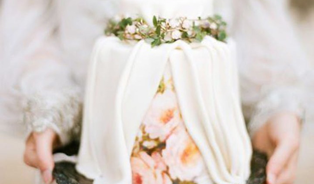 Уникатни невестински торти со неверојатни набори од шеќерна глазура!