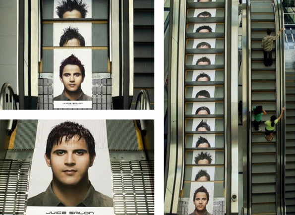 Креативни реклами на ескалатори што ќе ве насмеат и ќе ве остават без зборови