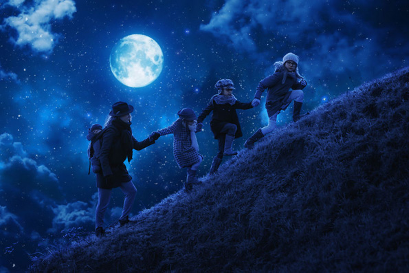 Погледнете какви неверојатни фото-манипулации прави овој татко со неговите деца