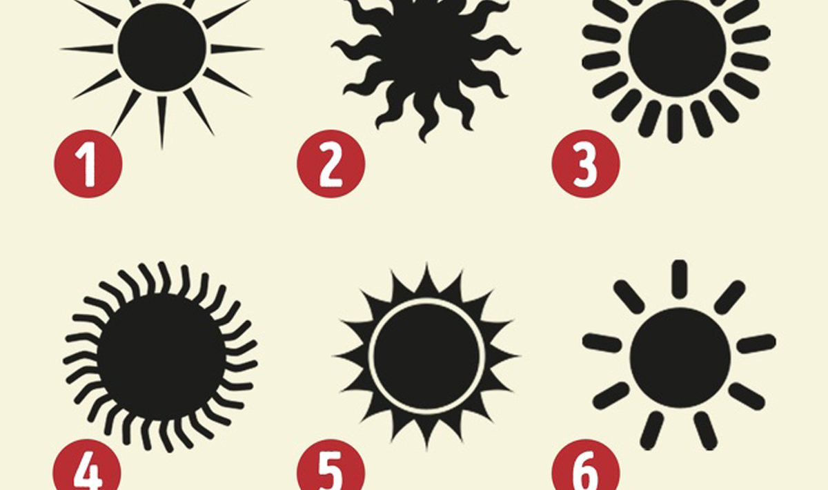 Одберете сонце и дознајте ги скриените страни на вашиот карактер