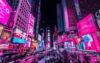 Неверојатни фотографии од ноќните неонски светла на Њујорк
