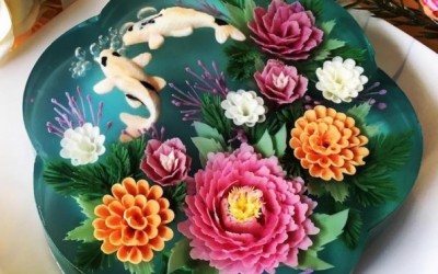 Уметница создава неверојатни „3Д желе торти“ со пејсажи