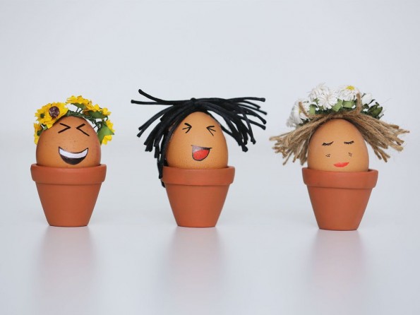 3 нови идеи за украсување јајца без употреба бои