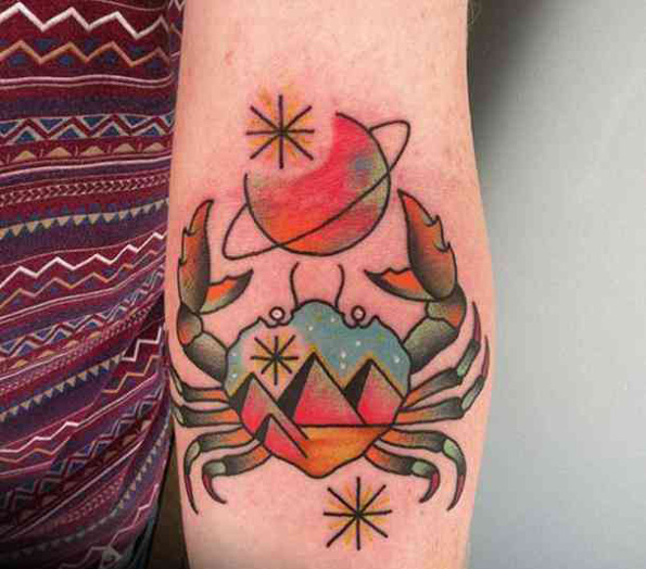 30 тетоважи што ќе им се допаднат на припадниците на знакот Рак