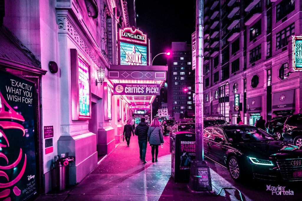Неверојатни фотографии од ноќните неонски светла на Њујорк
