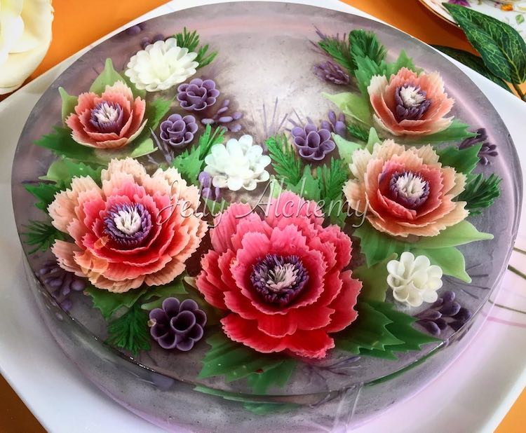 Уметница создава неверојатни „3Д желе торти“ со пејсажи