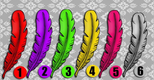 Одберете пердув и откријте која особина најдобро го опишува вашиот карактер