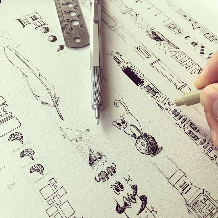 Поранешен инженер ги забележува своите патувања на многу креативен начин