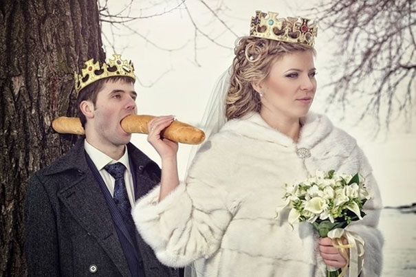 Урнебесни и чудни фотографии од руски венчавки