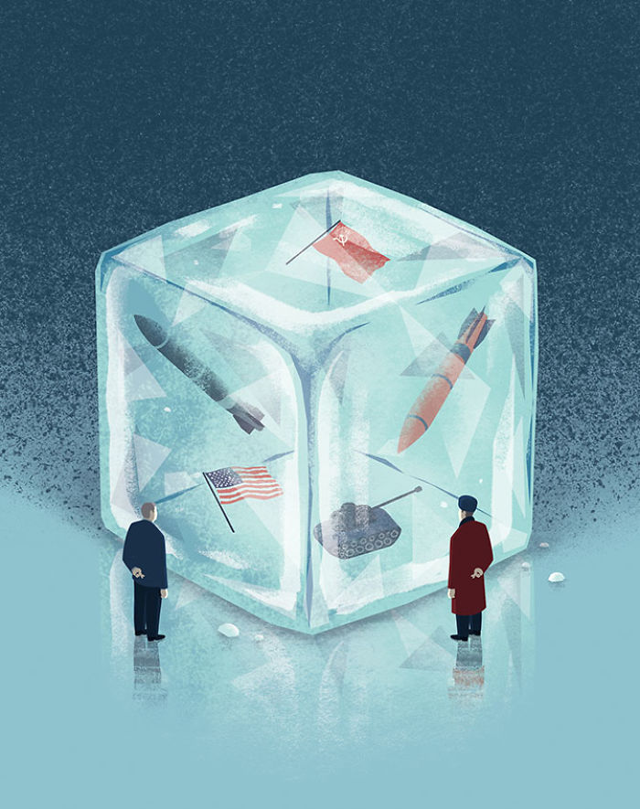 Илустрации за проблемите во модерното општество кои ќе ве замислат