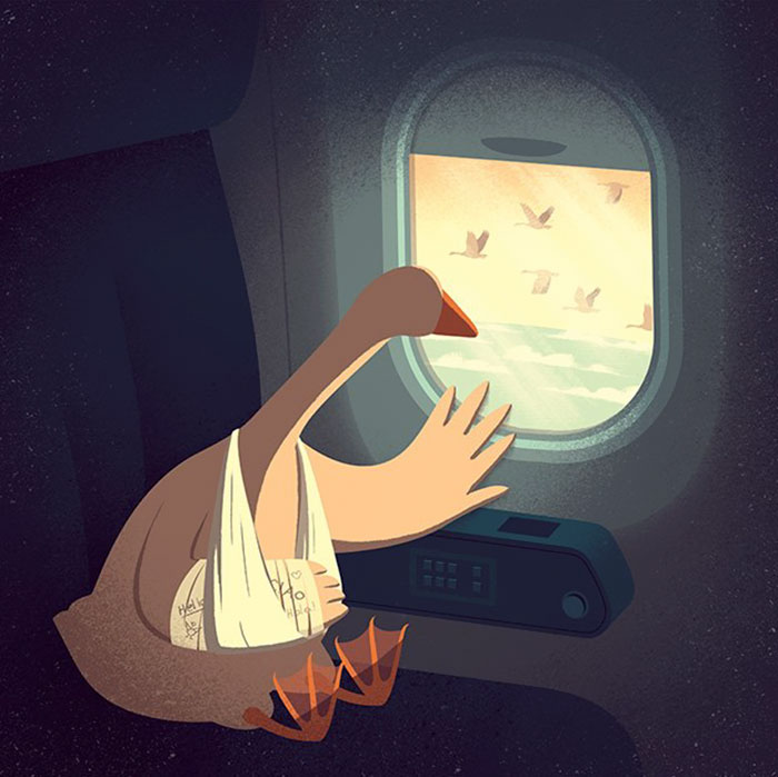 Илустрации за проблемите во модерното општество кои ќе ве замислат