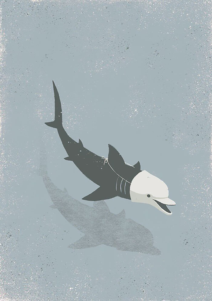 Илустрации за проблемите во модерното општество кои ќе ве замислат