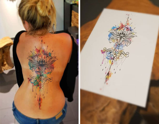 Одлични идеи за тетоважи на 'рбетот