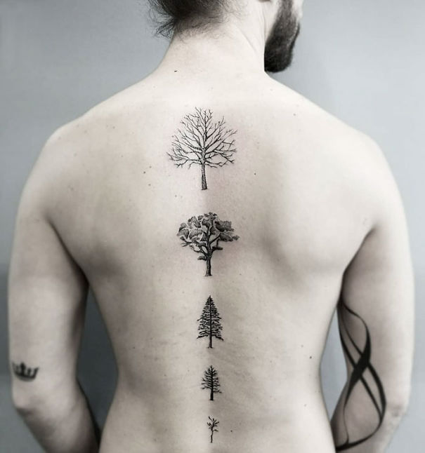 Одлични идеи за тетоважи на 'рбетот