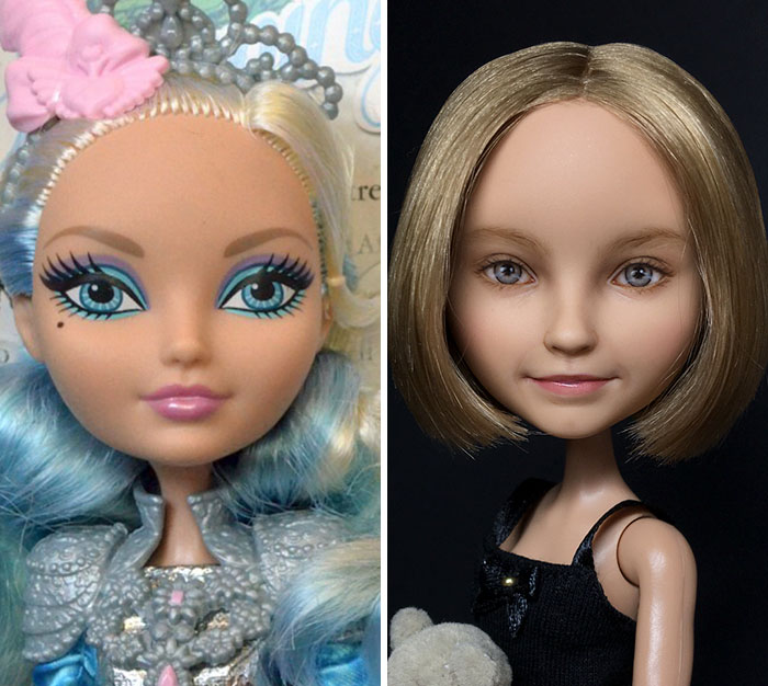 Уметница од Украина прави неверојатни трансформации на кукли