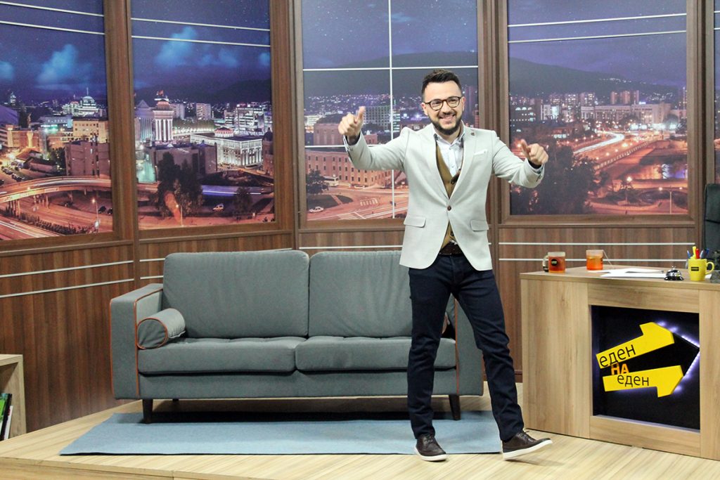 Игор Ангелов и Влатко Лозаноски во „Еден на Еден“