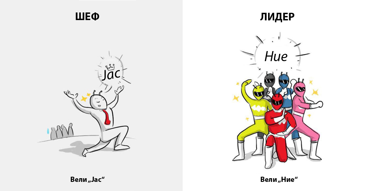 Вистинската разлика помеѓу шеф и лидер прикажана низ 8 илустрации