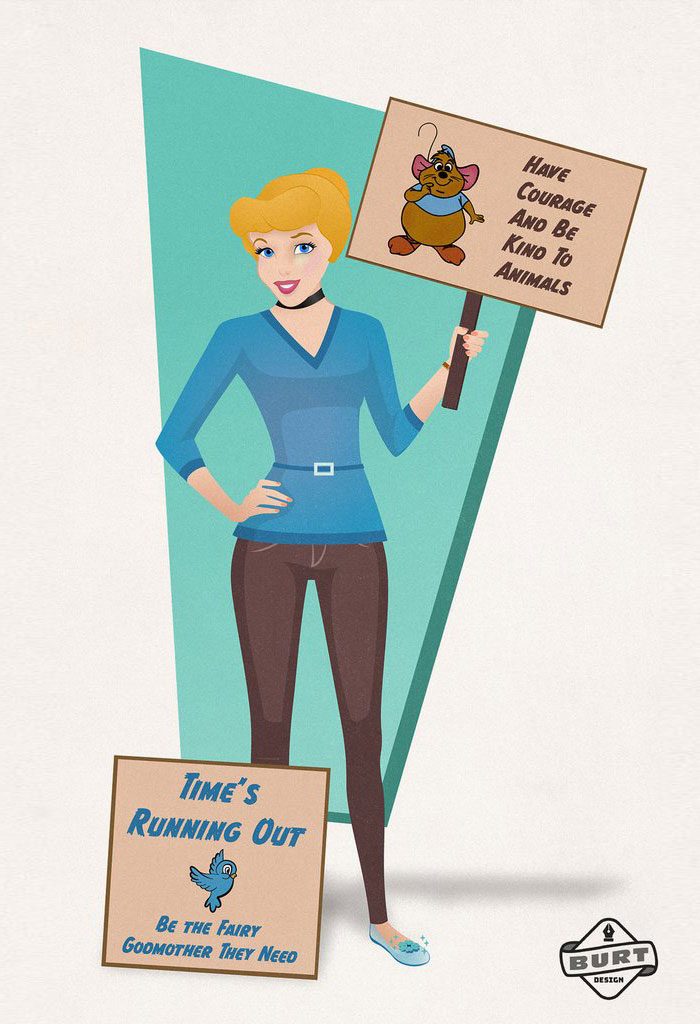 Како би изгледале кариерите на принцезите од Дизни во 2018-та година?