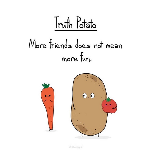 20 горчливи вистини презентирани од страна на „Компирот на вистината“ коишто ќе ве замислат