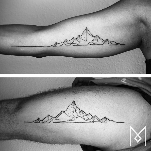 Креативни минималистички тетоважи нацртани во една линија, коишто ќе ве инспирираат да се истетовирате 