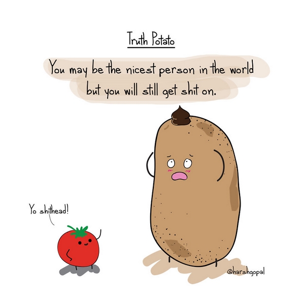 20 горчливи вистини презентирани од страна на „Компирот на вистината“ коишто ќе ве замислат