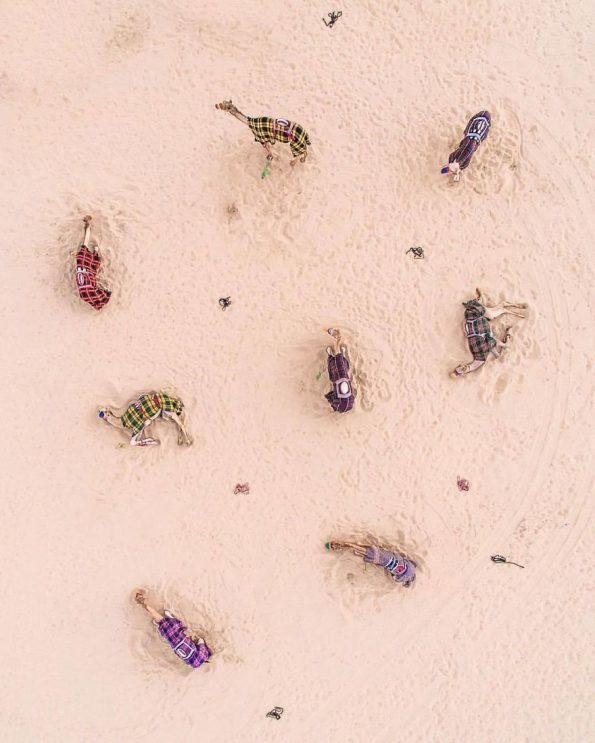 Пустината ги „освојува“ Дубаи и Абу Даби на овие неверојатни фотографии