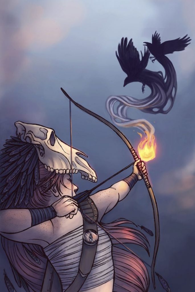 Неверојатни илустрации од хороскопските знаци претставени како божици