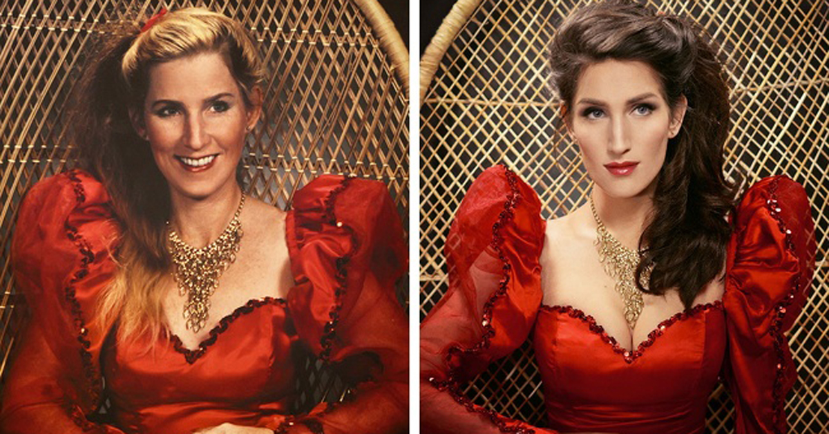 Интернет корисници ги рекреирале фотографиите од нивните предци за да ја илустрираат моќта не гените