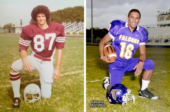 Интернет корисници ги рекреирале фотографиите од нивните предци за да ја илустрираат моќта не гените