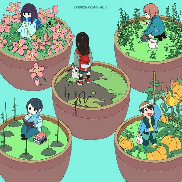 Артистка ги илустрира деструктивните емоции на луѓето