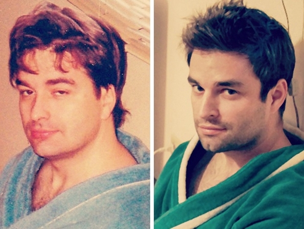 Интернет корисници ги рекреирале фотографиите од нивните предци за да ја илустрираат моќта не гените 