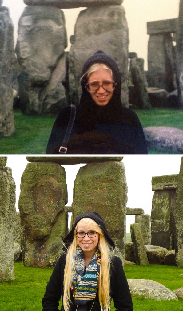 Интернет корисници ги рекреирале фотографиите од нивните предци за да ја илустрираат моќта не гените 