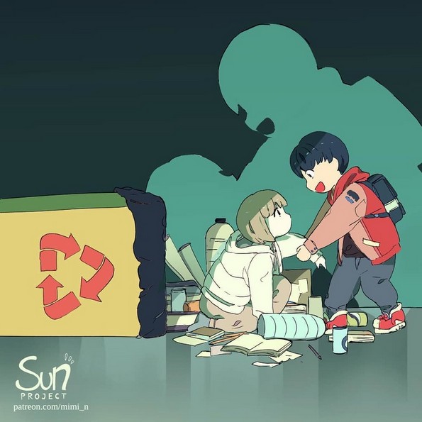 Артистка ги илустрира деструктивните емоции на луѓето