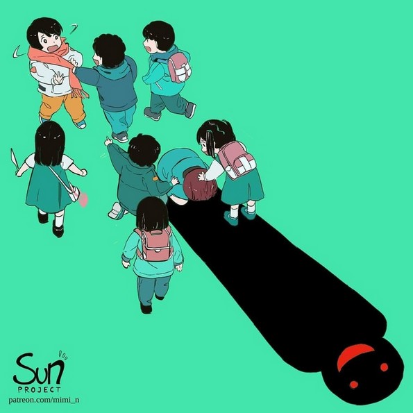 Артистка ги илустрира деструктивните емоции на луѓето