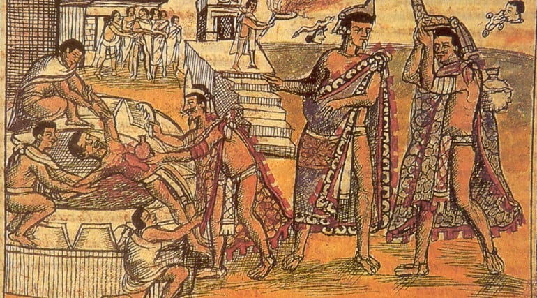 7 древни општества кои правеле ритуали со човечки жртви